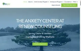 Renew Health and Wellness website