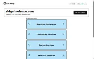 Ridgeline Fence and Deck of Burnsville website