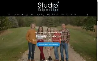 Studio Delphianblue website