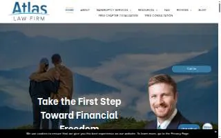Atlas Law Firm website