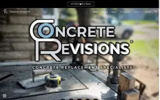 Concrete Revisions LLC website