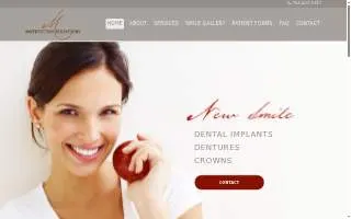 Moffitt Restorative Dentistry website
