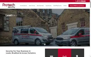 Pro-Tech Security Systems Inc of Champlin website