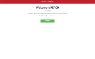 REACH Strategy website