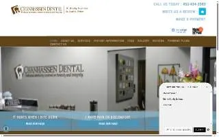 Chanhassen Dental website