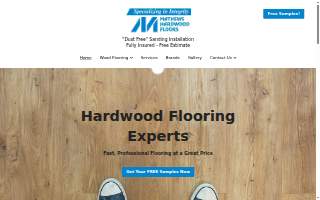Mathews Hardwood Flooring Showroom