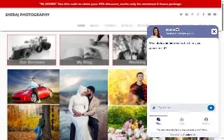 Sheraj Photography of Chanhassen website