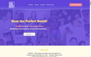 Twin Cities Photobooth of Chanhassen website