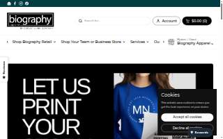 Biography Apparel