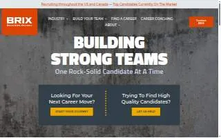 BRIX Recruiting Partners website