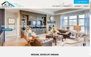 DDK Construction Inc. website