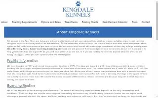 Kingdale Kennels of Chaska website