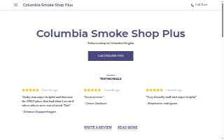Columbia Smoke Shop