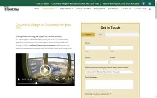 Columbia Village website