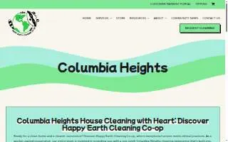 Happy Earth Cleaning Cooperative website