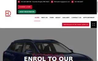 Hikma Driving School Inc of Columbia Heights website
