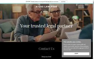 Atlas Law Firm of Coon Rapids website