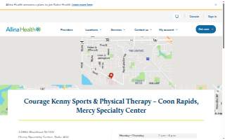 Courage Kenny Sports & Physical Therapy – Coon Rapids, Mercy Specialty Center