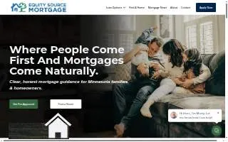 Equity Source Mortgage of Andover website