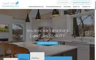 Expert Level Remodeling website