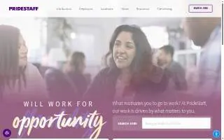 PrideStaff of Coon Rapids website