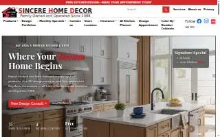 Sincere Home Care, LLC website
