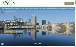 Associated Skin Care Specialists of Cottage Grove website