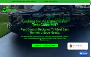 Done Right Pest Solutions website