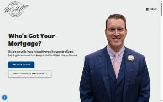 Marcus Laskowski at Who's Got Your Mortgage of Cottage Grove website