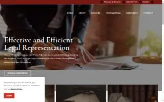 Taurinskas Law Firm, P.a. website