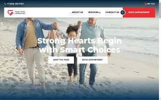 Twin Cities Cardiology of Cottage Grove website