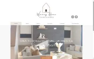 Warming House Staging and Design of Cottage Grove website