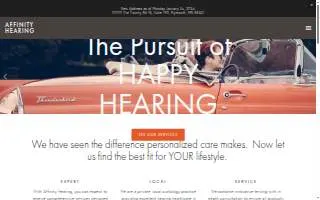 Affinity Hearing of St. Michael website