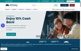 Affinity Federal Credit Union of New Haven website