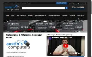 Austin's Computers of Crystal website