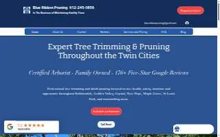 Blue Ribbon Pruning website