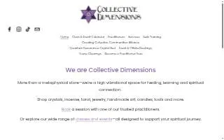 Collective Dimensions website