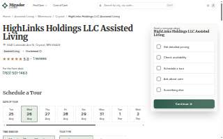HighLinks Holdings LLC Assisted Living