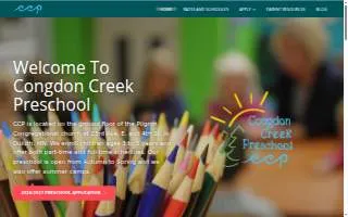 Congdon Creek Preschool website