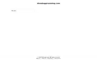Diva Dog Grooming website