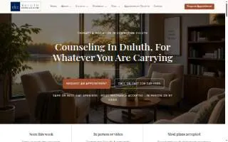 Duluth Counseling Center website