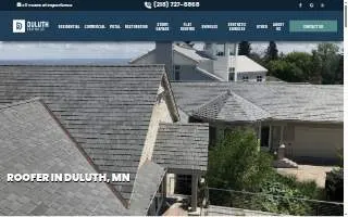 Duluth Roofing Company website