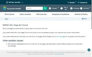 Essentia Health Urgent Care-West Duluth website