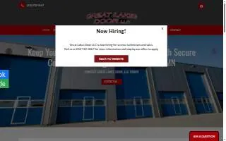 Great Lakes Door, LLC website
