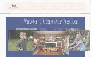 Hidden Valley Preschool website