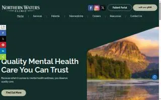 Northern Waters Clinic website