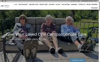 Open Arms Senior Living website