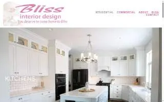 Bliss Interior Design website