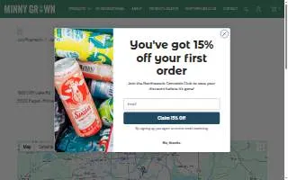 Cliff Lake Tobacco website