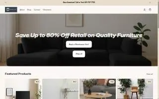 Lounge Land Furniture website